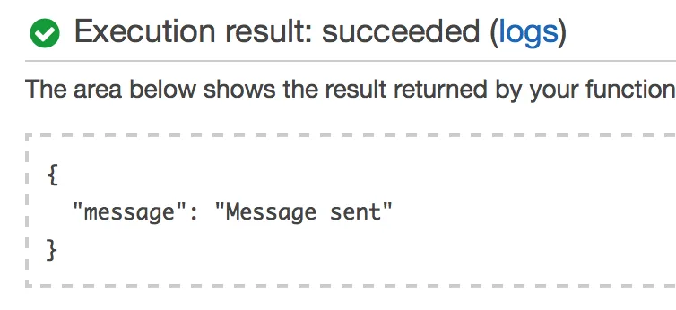 Lambda Log